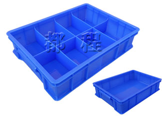 X266/266-1塑料周转箱（可带隔板） 